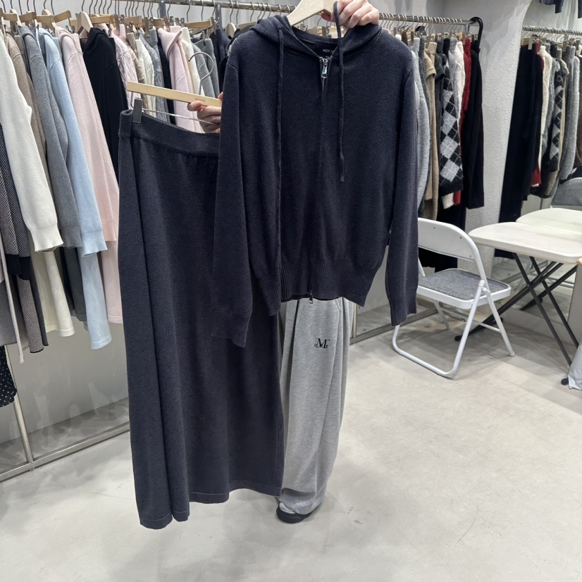 HOT PLACE/DREAM GIRIS/HOT ISSUE東大門直郵㊣女士新品時尚套裝HOT PLACE/DREAM GIRIS/HOT ISSUE套裝圖色6深藍色