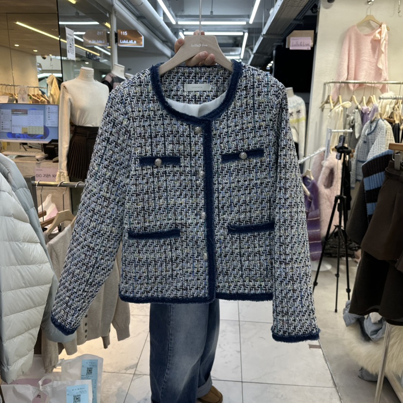 FLYFLY/LULULALLA/LIVE韓國代購㊣女裝新款職業熱賣推薦夾克FLYFLY/LULULALLA/LIVE夾克圖色1