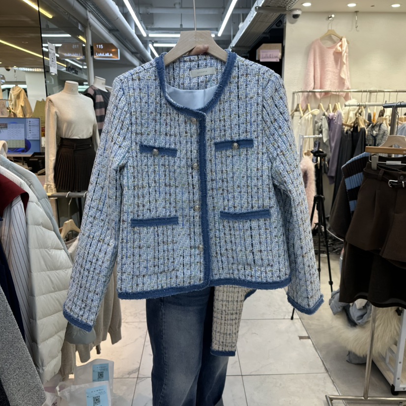 FLYFLY/LULULALLA/LIVE韓國代購㊣女裝新款職業熱賣推薦夾克FLYFLY/LULULALLA/LIVE夾克圖色2