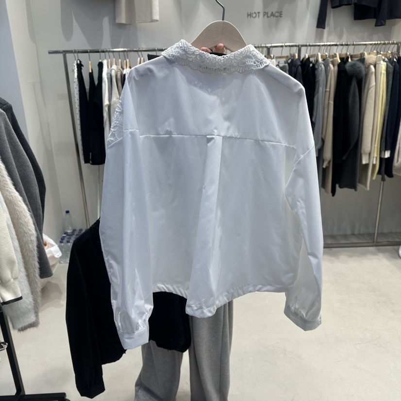 HOT PLACE/DREAM GIRIS/HOT ISSUE韓國代購㊣女裝新款休閑襯衫蕾絲衫蕾絲HOT PLACE/DREAM GIRIS/HOT ISSUE襯衫/蕾絲衫