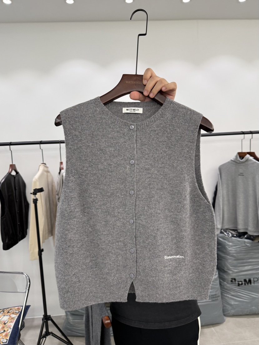 WATERMELON㊣東大門代購女裝新品休閑職業時尚吊帶背心春款WATER MELON吊帶/背心圖色5