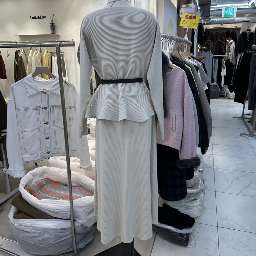 FLYFLY/LULULALLA/LIVE韓國代購㊣女裝新品時尚套裝含腰帶套裝FLYFLY/LULULALLA/LIVE套裝