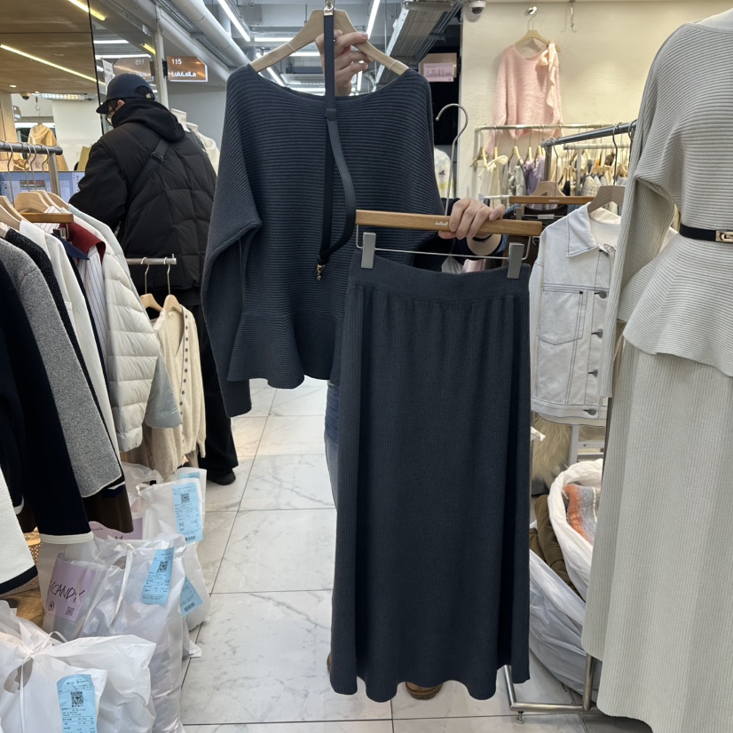 FLYFLY/LULULALLA/LIVE韓國代購㊣女裝新品時尚套裝含腰帶套裝FLYFLY/LULULALLA/LIVE套裝圖色2