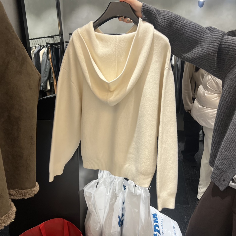 TUG東大門直郵㊣女士新品26春夏時尚休閑真品針織衫連帽衫春款TUG針織衫