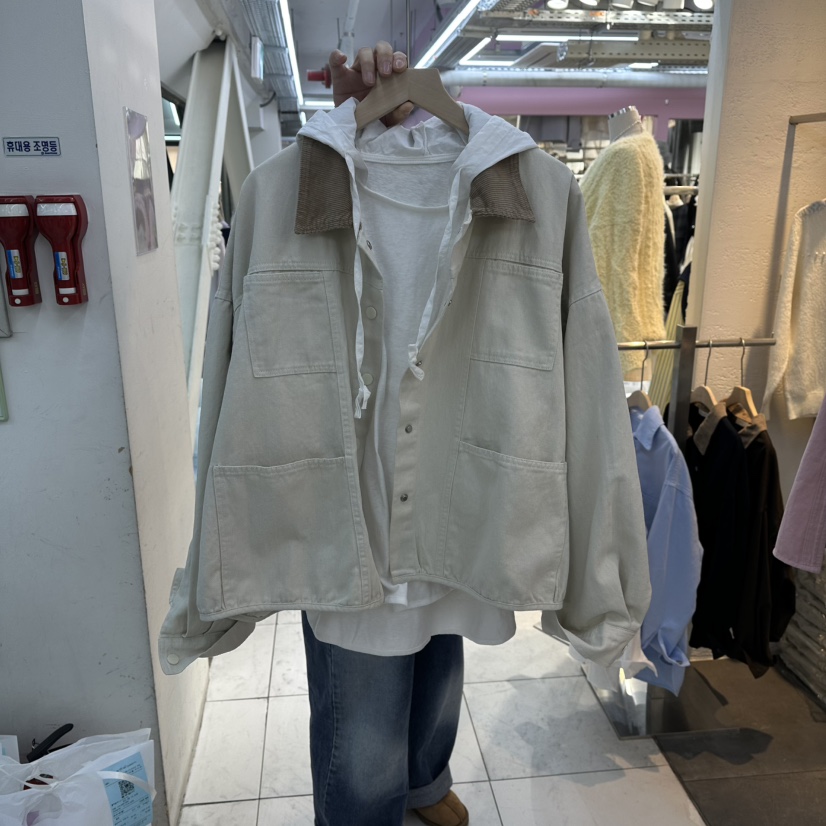 FLYFLY/LULULALLA/LIVE㊣東大門實拍女裝新款真品26春夏夾克FLYFLY/LULULALLA/LIVE夾克圖色1