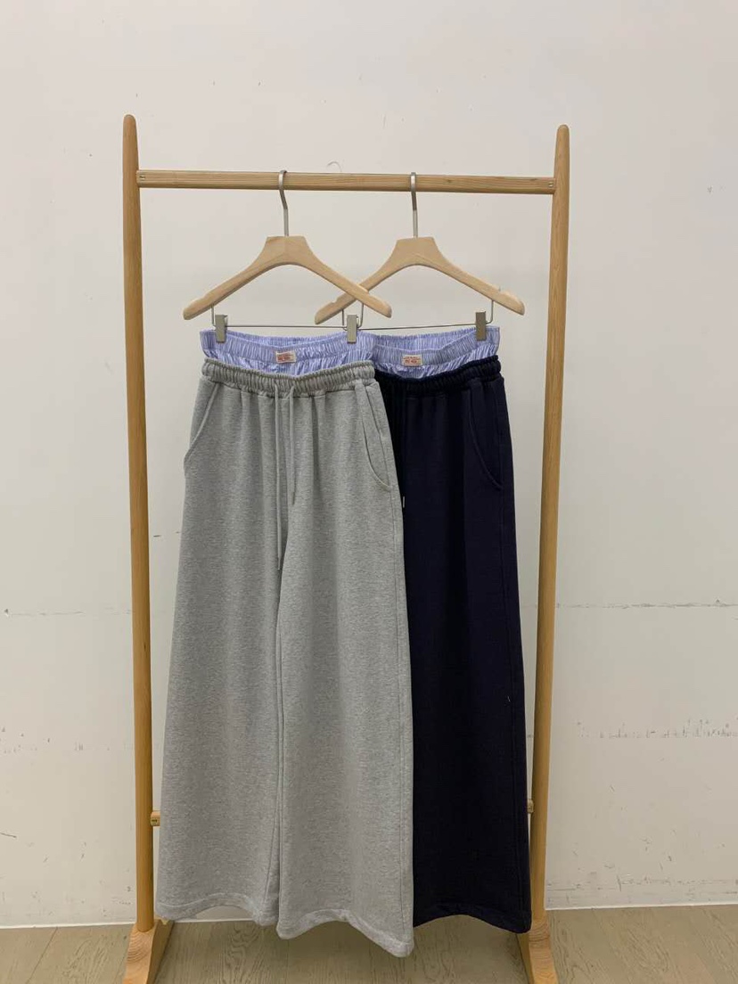 B_GARDER㊣東大門代購女士新款休閑真品推薦26春夏休閑褲腰帶B.GARDER休閑褲