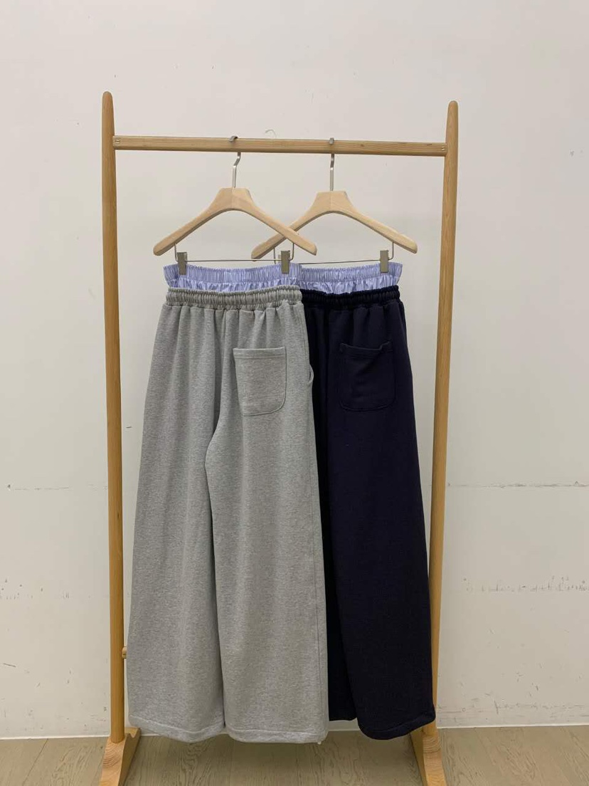 B_GARDER㊣東大門代購女士新款休閑真品推薦26春夏休閑褲腰帶B.GARDER休閑褲