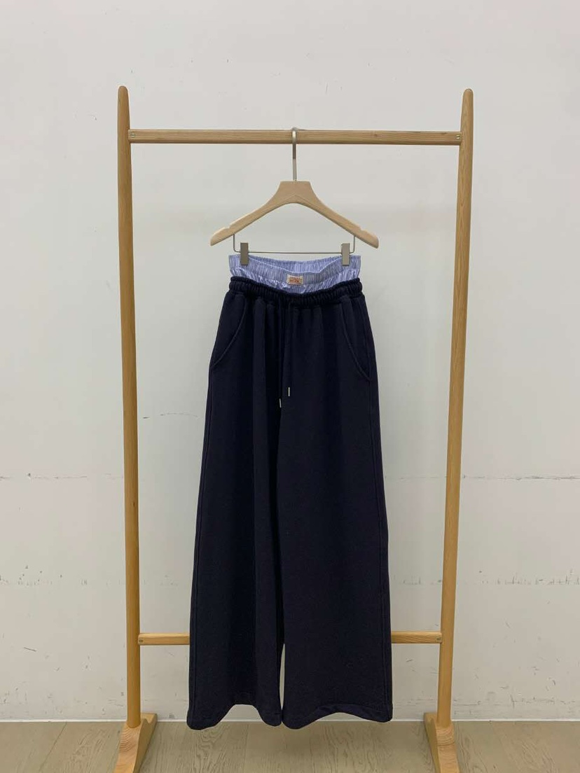 B_GARDER㊣東大門代購女士新款休閑真品推薦26春夏休閑褲腰帶B.GARDER休閑褲圖色2