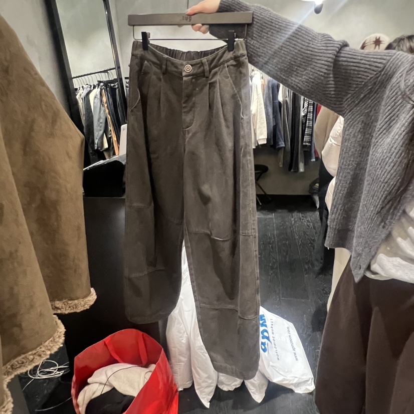 TUG韓國代購㊣女士新品熱賣26春夏時尚推薦休閑休閑褲春款棉TUG休閑褲圖色2