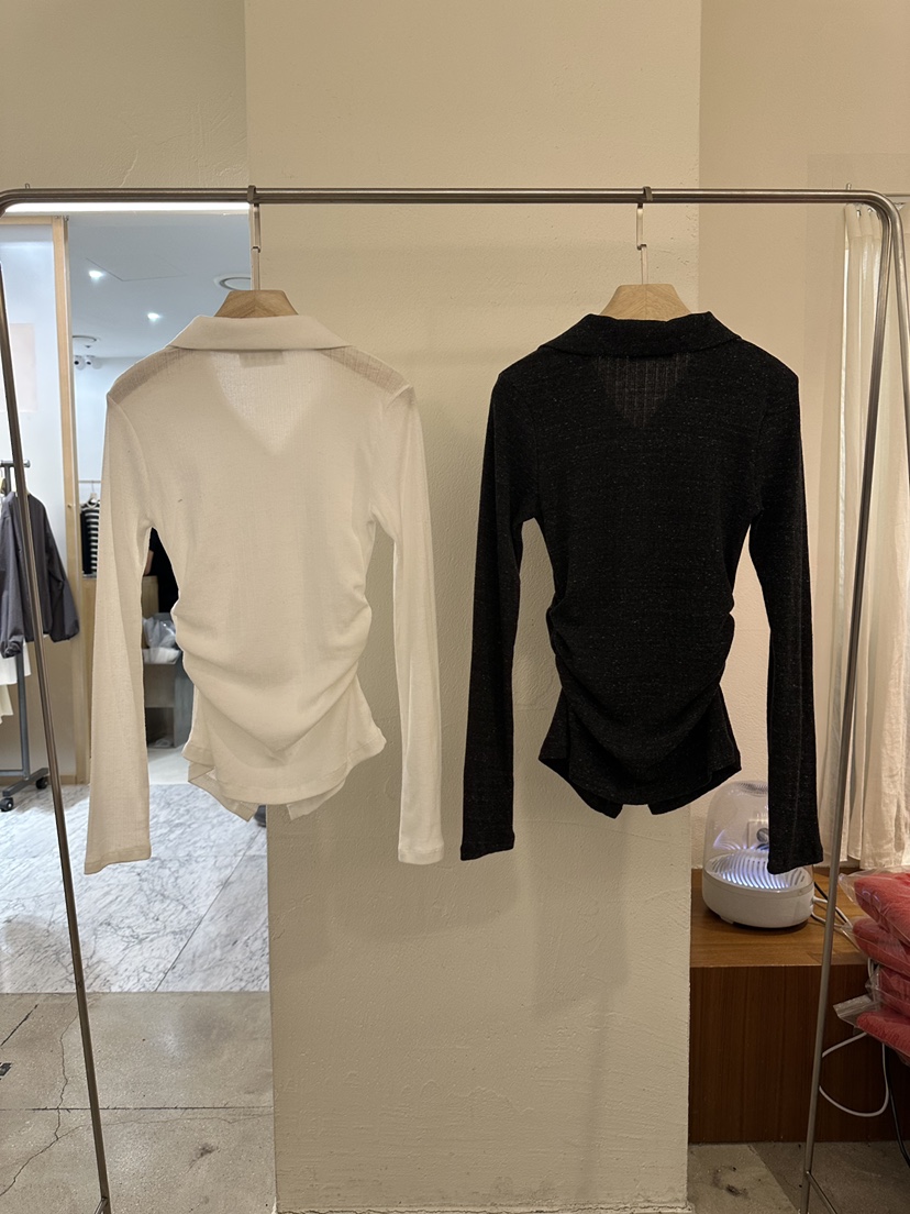 BPLAN韓國直郵㊣女裝新品熱賣職業真品推薦休閑長袖T恤春款BPLAN長袖T恤