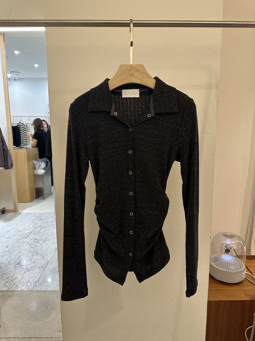 BPLAN韓國直郵㊣女裝新品熱賣職業真品推薦休閑長袖T恤春款BPLAN長袖T恤圖色2