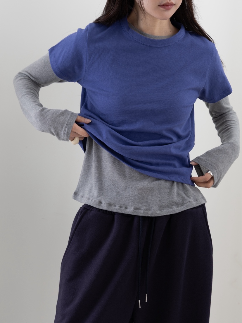 B_GARDER韓國直郵㊣女士新款職業真品人氣推薦時尚熱賣T恤棉布B.GARDERT恤