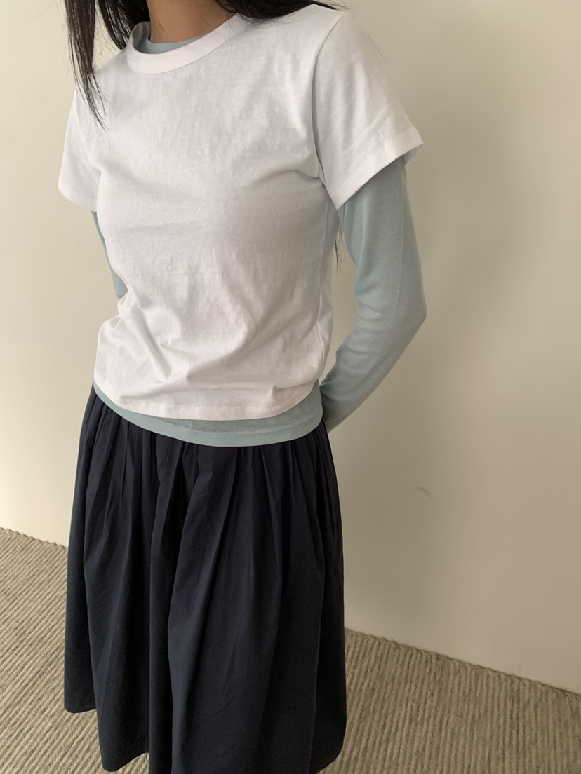 B_GARDER韓國直郵㊣女士新款職業真品人氣推薦時尚熱賣T恤棉布B.GARDERT恤