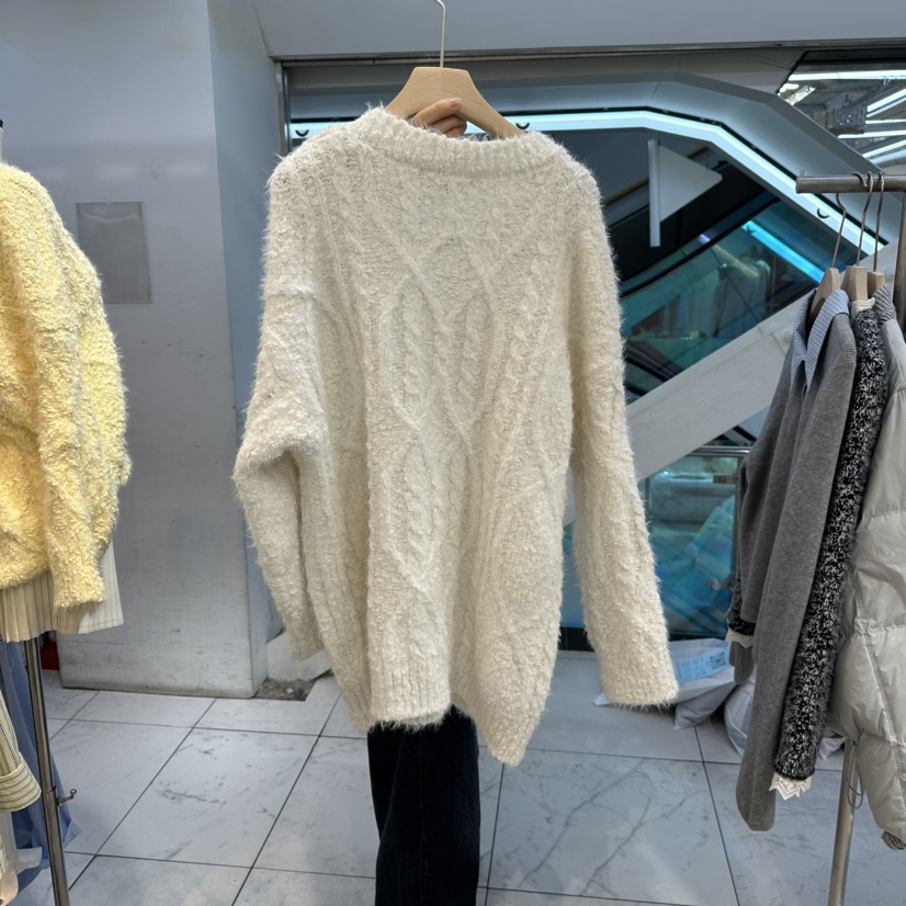 FLYFLY/LULULALLA/LIVE韓國代購㊣女士新款真品推薦時尚毛衣FLYFLY/LULULALLA/LIVE毛衣