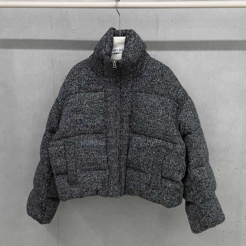 HELDER-P韓國代購㊣女士新款26春夏短款羽絨服羊毛填充鴨絨HELDER短款羽絨服圖色2