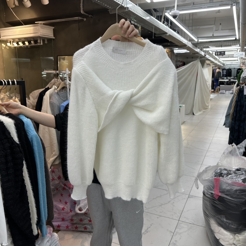 SAGE BRUSH㊣東大門實拍女裝新款人氣推薦休閑真品26春夏針織衫SAGE BRUSH針織衫圖色1