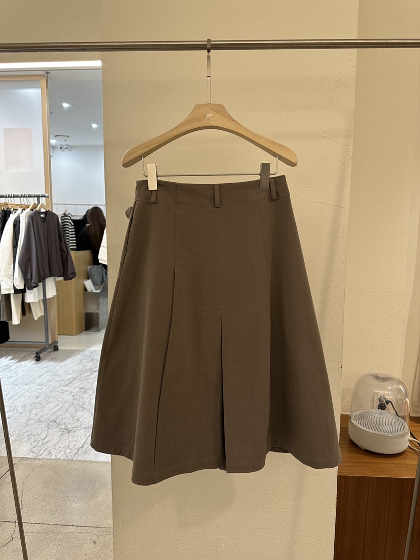 BPLAN㊣東大門實拍女士新款熱賣真品職業半身裙中短裙春款褶裥BPLAN半身裙/中短裙