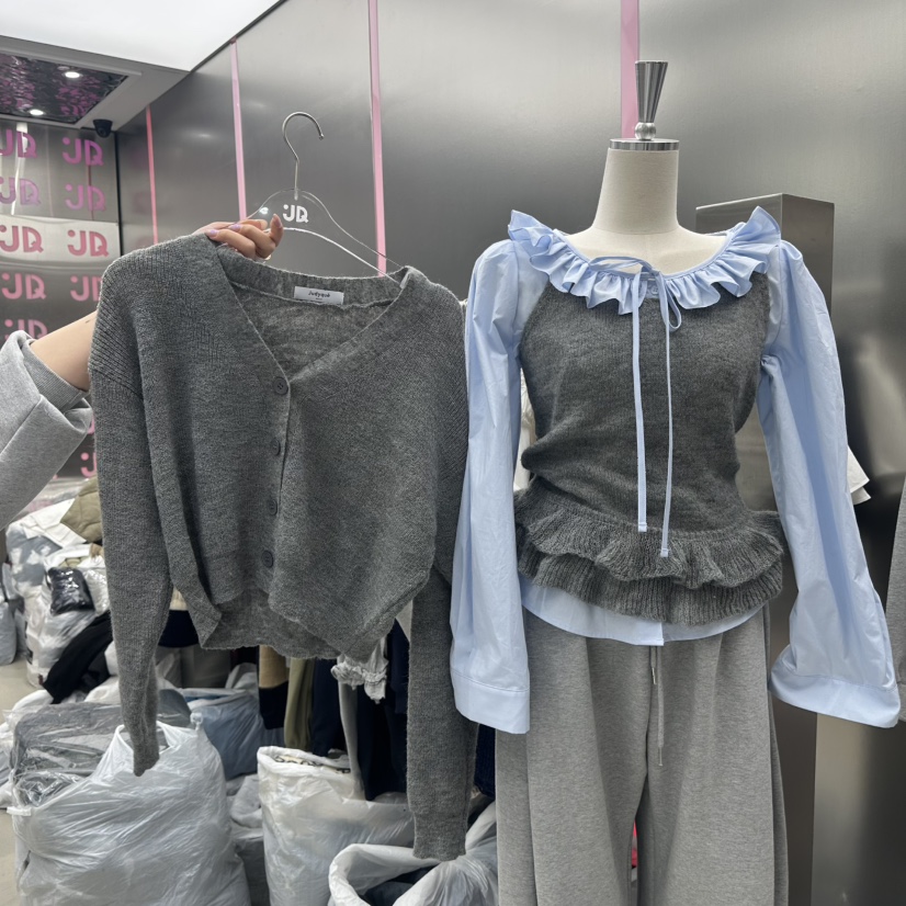 JUDYQUE東大門直郵㊣女士新品真品時尚26春夏職業套裝春款套裝JUDYQUE套裝圖色2