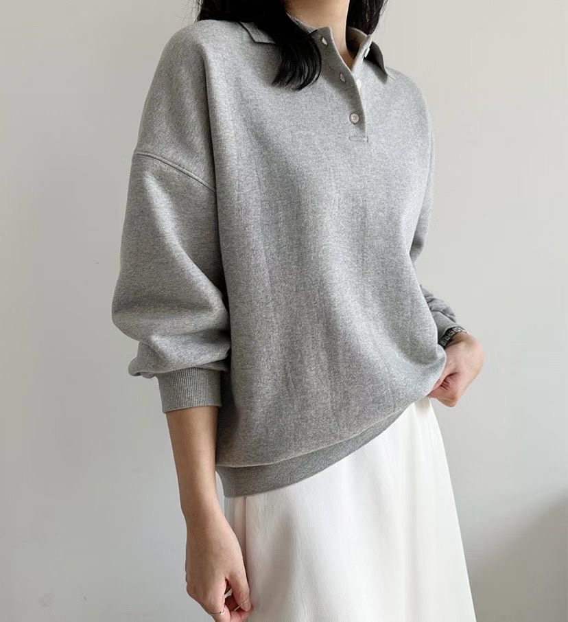 MARCEL韓國直郵㊣女裝新款熱賣人氣推薦時尚25秋冬職業衛衣MARCEL衛衣圖色1