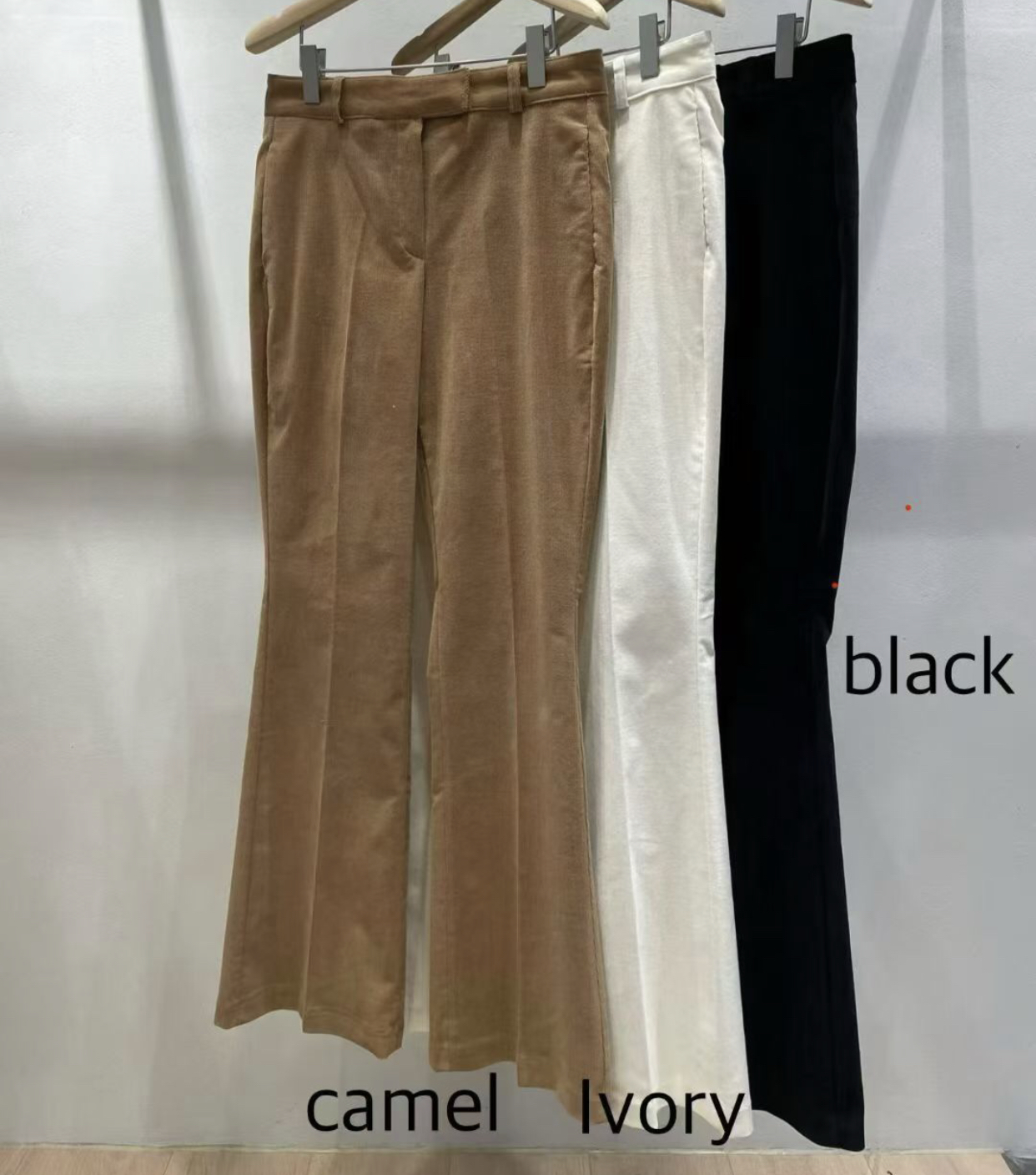 MARCEL東大門㊣實拍女士新款人氣推薦牛仔褲不含腰帶燈心絨MARCEL牛仔褲圖色2左二色