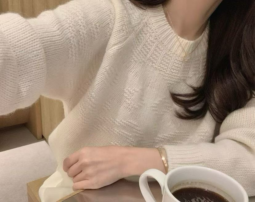 MARCEL韓國直郵㊣女裝新款職業熱賣人氣休閑時尚針織衫羊駝絨MARCEL針織衫