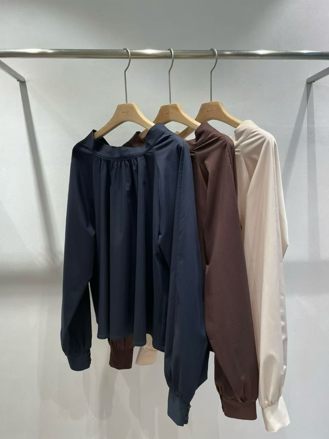 MARCEL東大門㊣直郵女士新款人氣25秋冬休閑職業襯衫蕾絲衫MARCEL襯衫/蕾絲衫