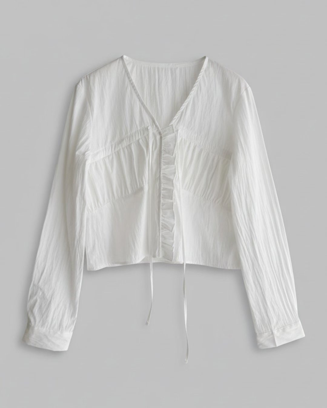 MURMURING-머머링-T韓國代購㊣女裝新款休閑職業襯衫蕾絲衫MURMURING襯衫/蕾絲衫圖色1