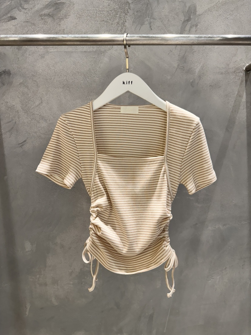 KIFF東大門直郵㊣女士新品時尚真品熱賣人氣推薦職業26春夏T恤KIFFT恤圖色2