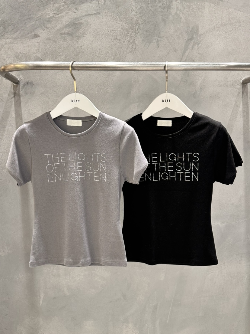 KIFF韓國直郵㊣女士新款人氣職業熱賣26春夏真品推薦休閑T恤KIFFT恤