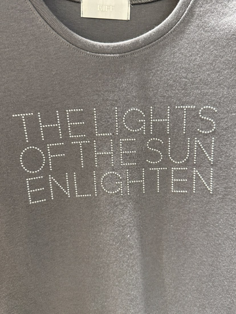 KIFF韓國直郵㊣女士新款人氣職業熱賣26春夏真品推薦休閑T恤KIFFT恤