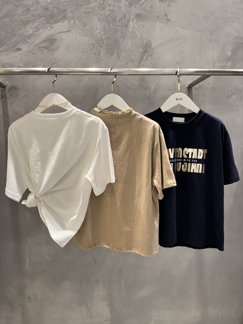 KIFF韓國直郵㊣女士新品推薦時尚熱賣職業人氣26春夏真品T恤KIFFT恤