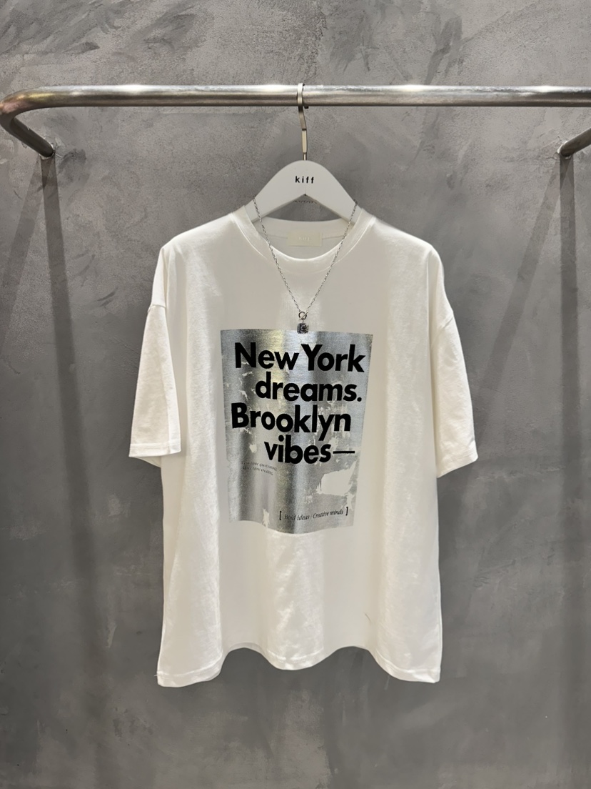 KIFF東大門直郵㊣女士新品時尚休閑26春夏推薦熱賣真品人氣T恤KIFFT恤圖色1