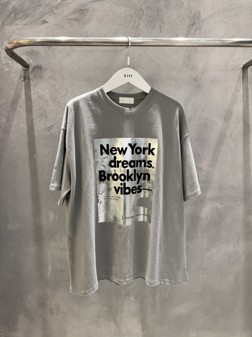 KIFF東大門直郵㊣女士新品時尚休閑26春夏推薦熱賣真品人氣T恤KIFFT恤圖色2