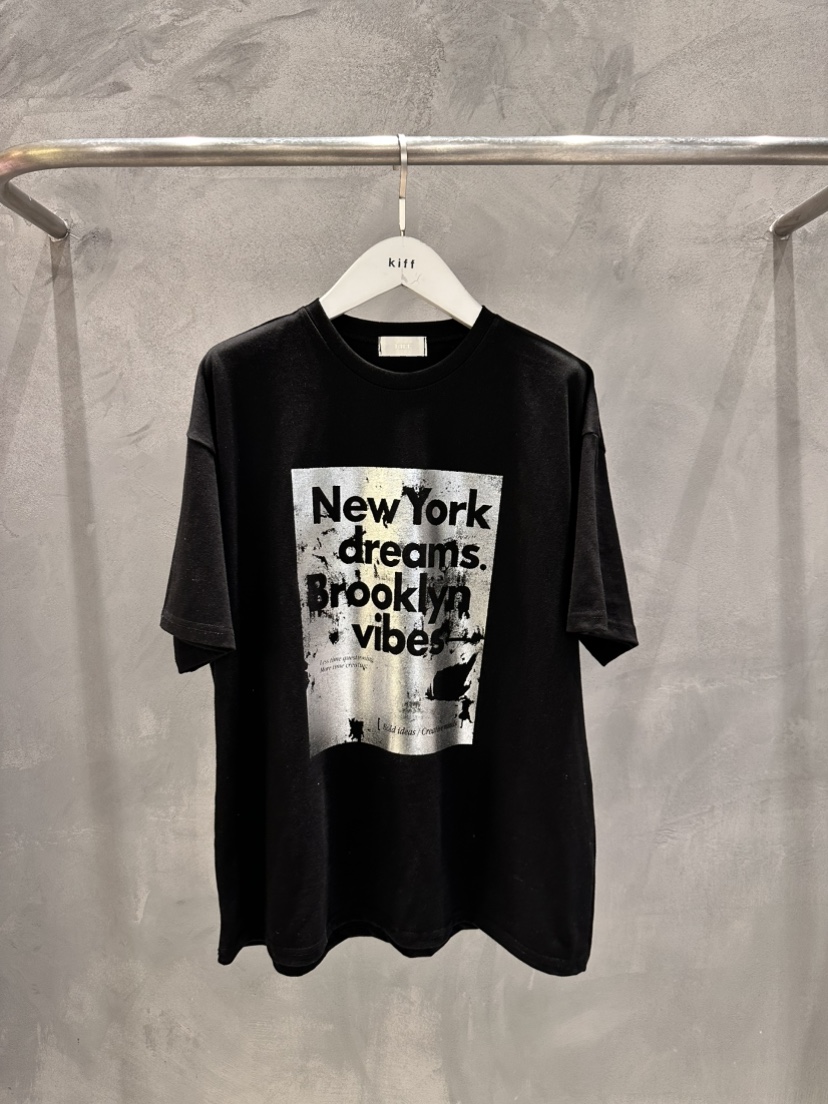 KIFF東大門直郵㊣女士新品時尚休閑26春夏推薦熱賣真品人氣T恤KIFFT恤圖色3