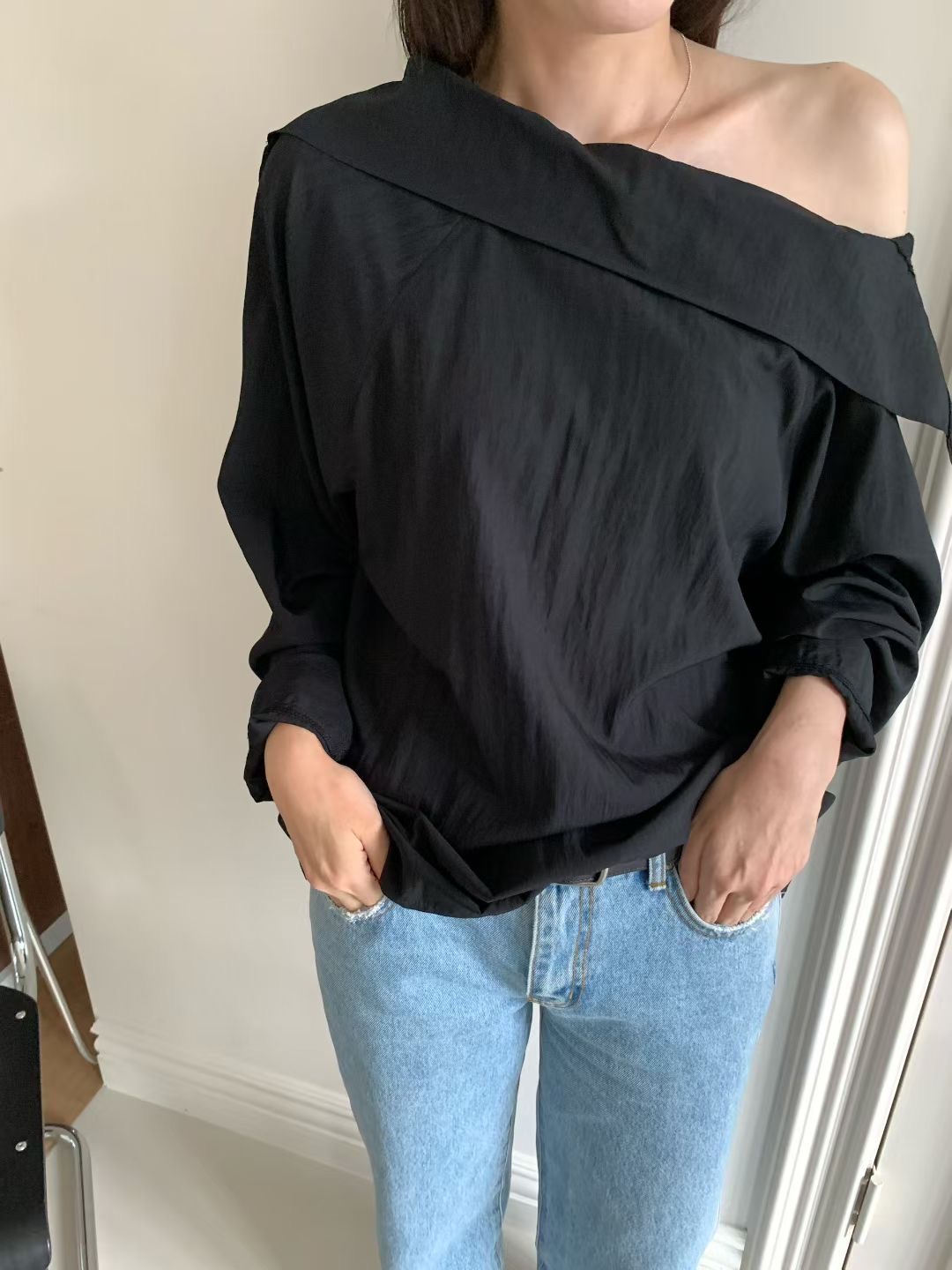 REMUTE韓國直郵㊣女士新品推薦人氣26春夏職業真品襯衫蕾絲衫REMUTE襯衫/蕾絲衫