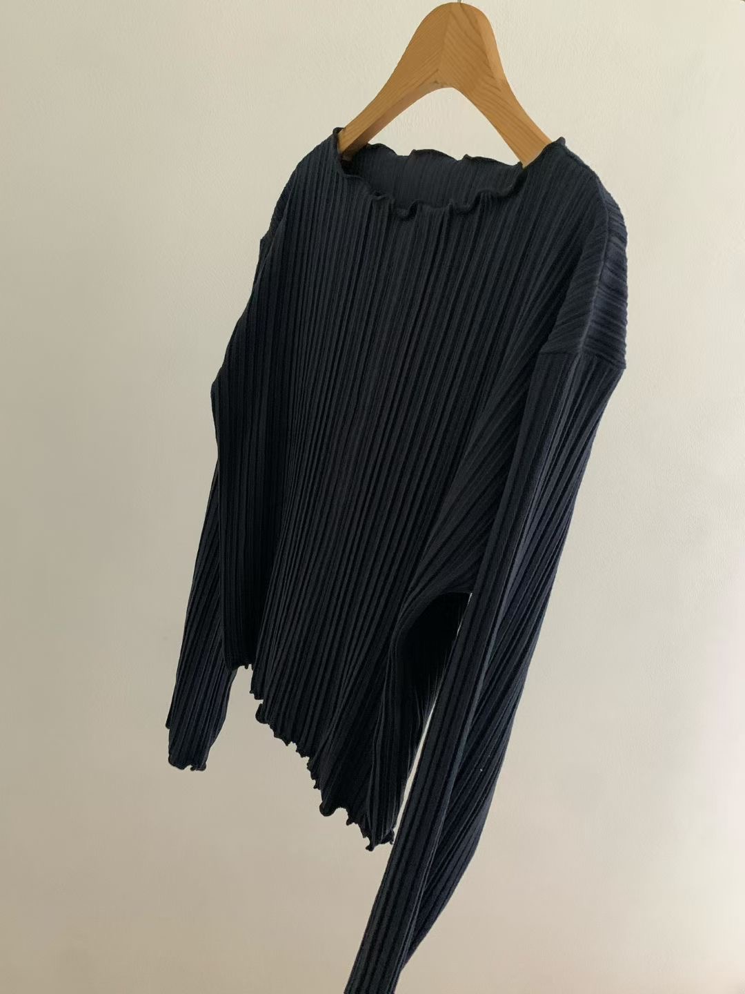 REMUTE㊣東大門代購女裝新品熱賣職業時尚休閑26春夏長袖T恤REMUTE長袖T恤圖色1