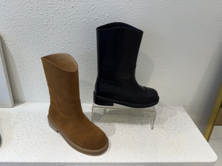 4K RUBY韓國直郵㊣女士新款熱賣26春夏休閑真品時尚靴子牛皮4K RUBY靴子