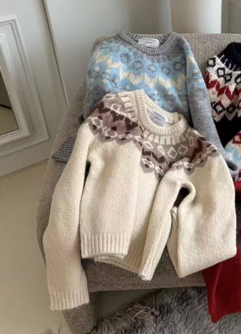 ANNIV-D㊣東大門代購女士新品真品休閑推薦人氣熱賣職業毛衣ANNIV-D毛衣圖色4上一色