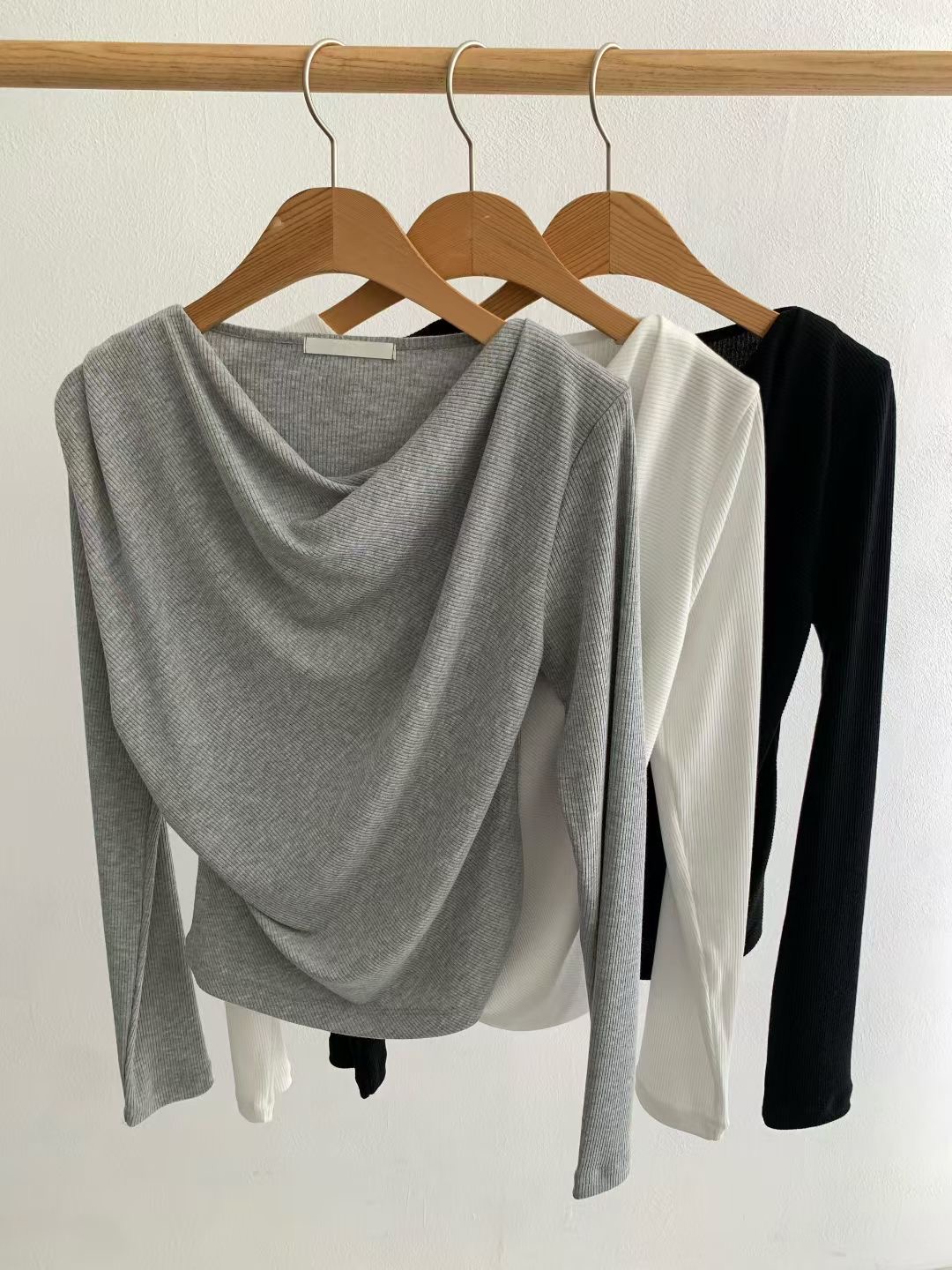 REMUTE韓國直郵㊣女裝新品熱賣26春夏推薦人氣真品職業長袖T恤REMUTE長袖T恤