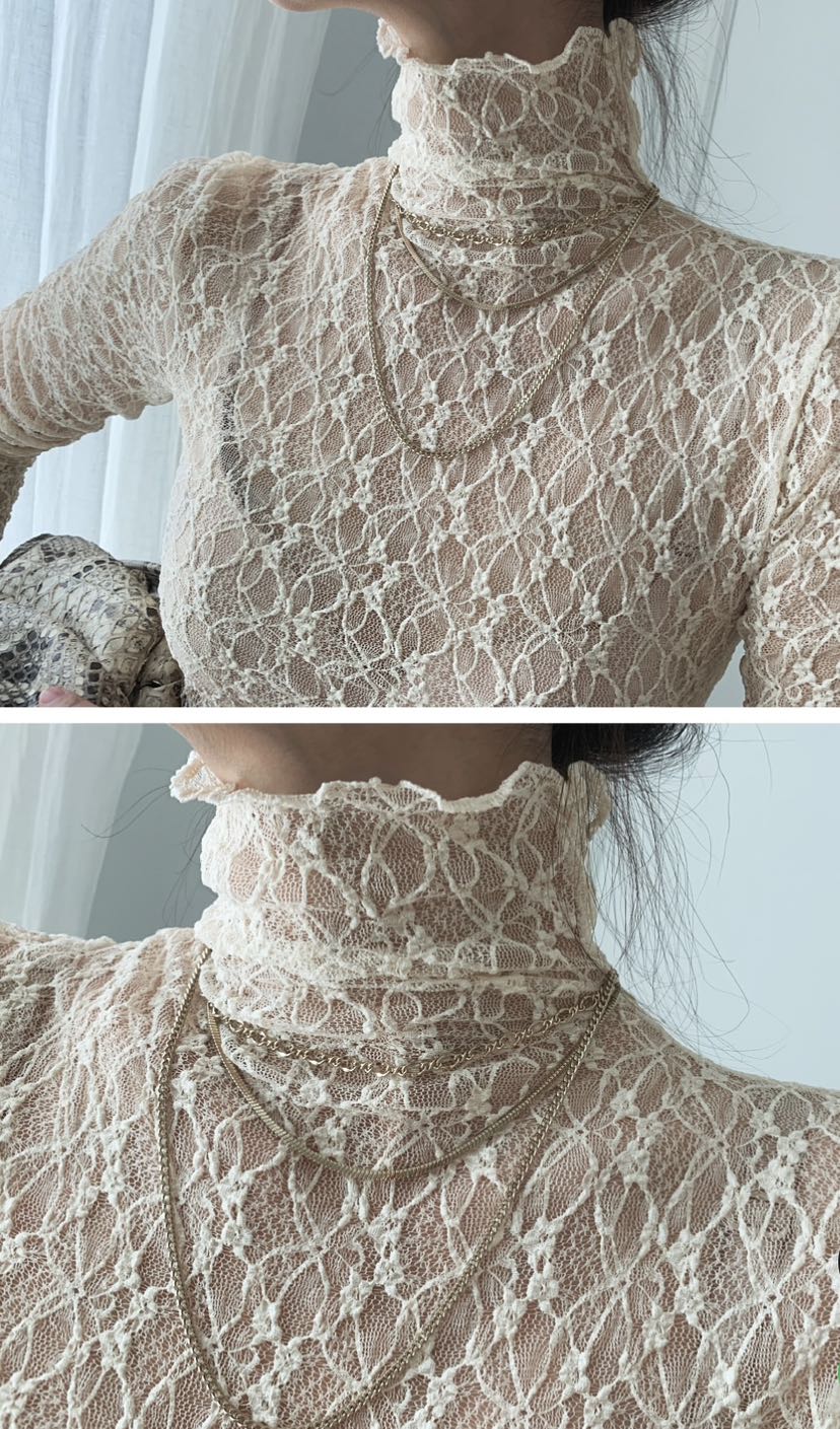 JENNY 1976韓國直郵㊣女裝新品休閑職業推薦時尚襯衫蕾絲衫JENNY 1976襯衫/蕾絲衫