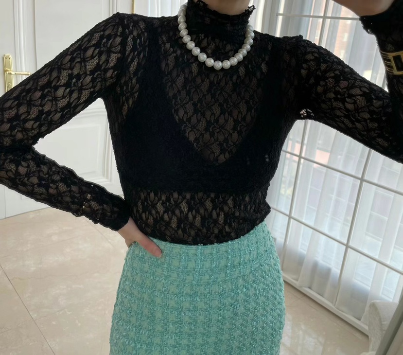 JENNY 1976韓國直郵㊣女裝新品休閑職業推薦時尚襯衫蕾絲衫JENNY 1976襯衫/蕾絲衫