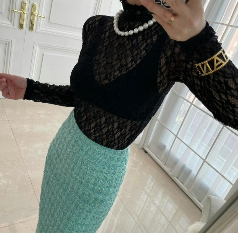 JENNY 1976韓國直郵㊣女裝新品休閑職業推薦時尚襯衫蕾絲衫JENNY 1976襯衫/蕾絲衫