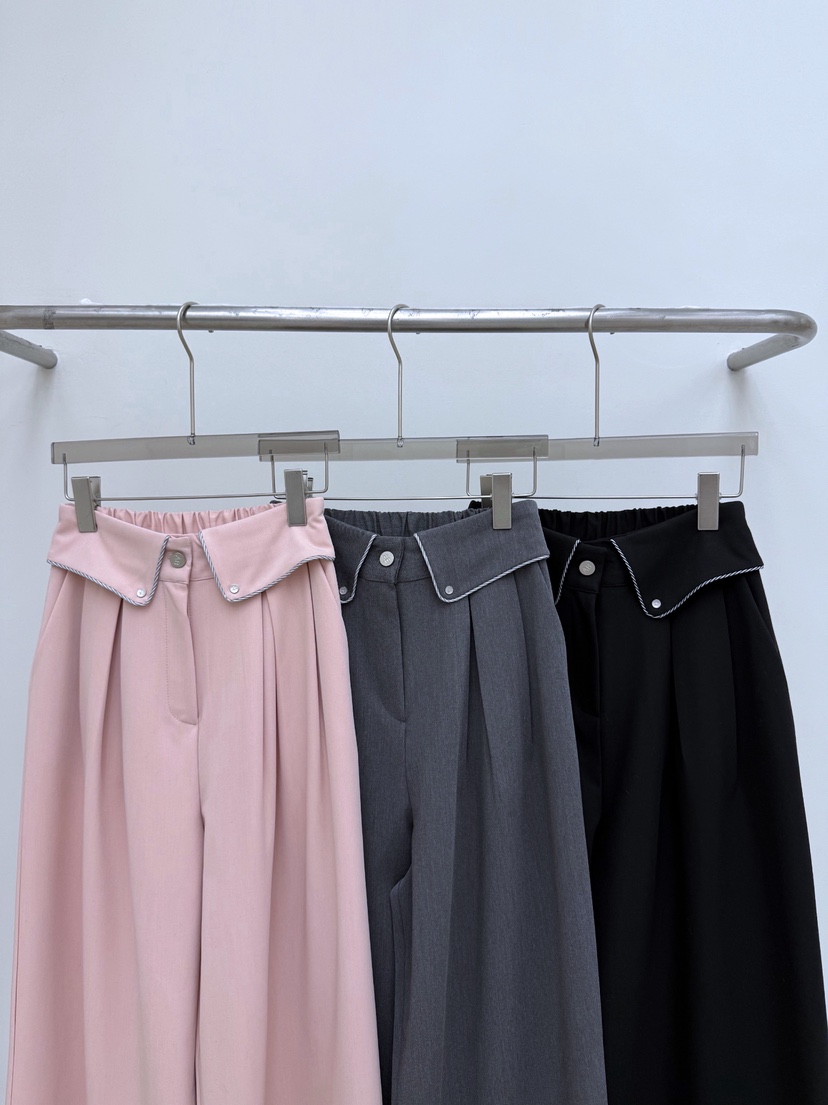 AB㊣東大門實拍女士新款人氣熱賣職業推薦時尚真品26春夏休閑褲AB休閑褲