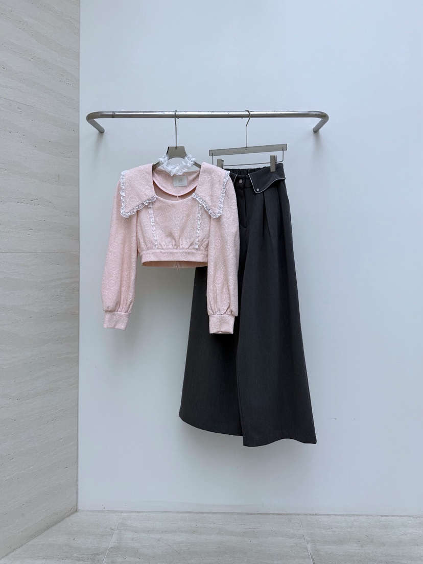 AB㊣東大門實拍女士新款人氣熱賣職業推薦時尚真品26春夏休閑褲AB休閑褲