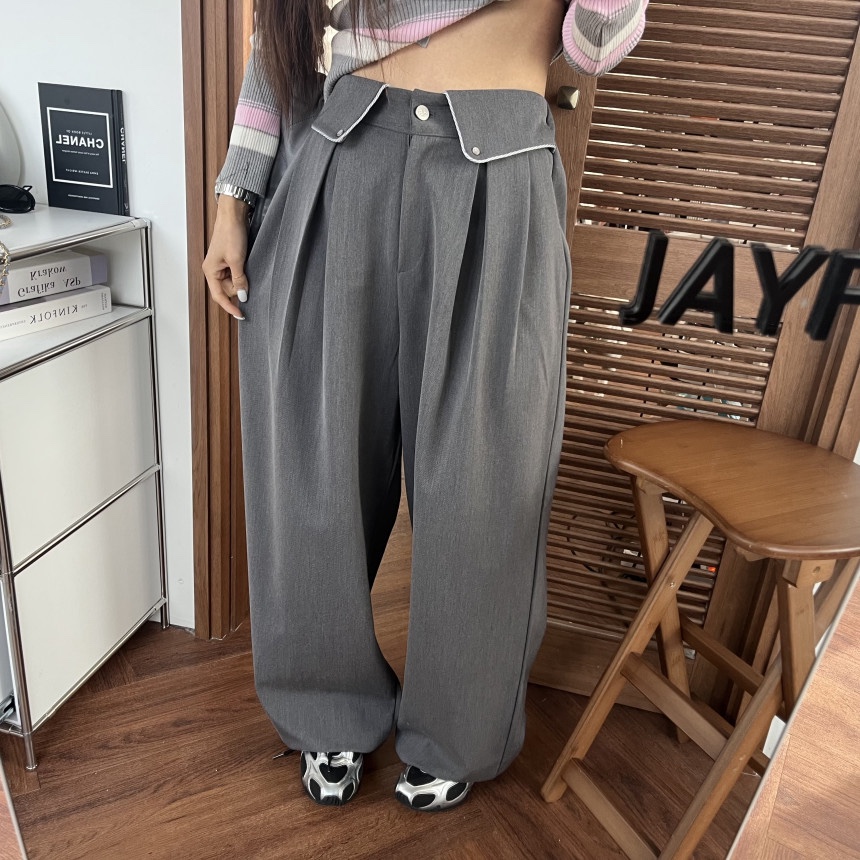 AB㊣東大門實拍女士新款人氣熱賣職業推薦時尚真品26春夏休閑褲AB休閑褲