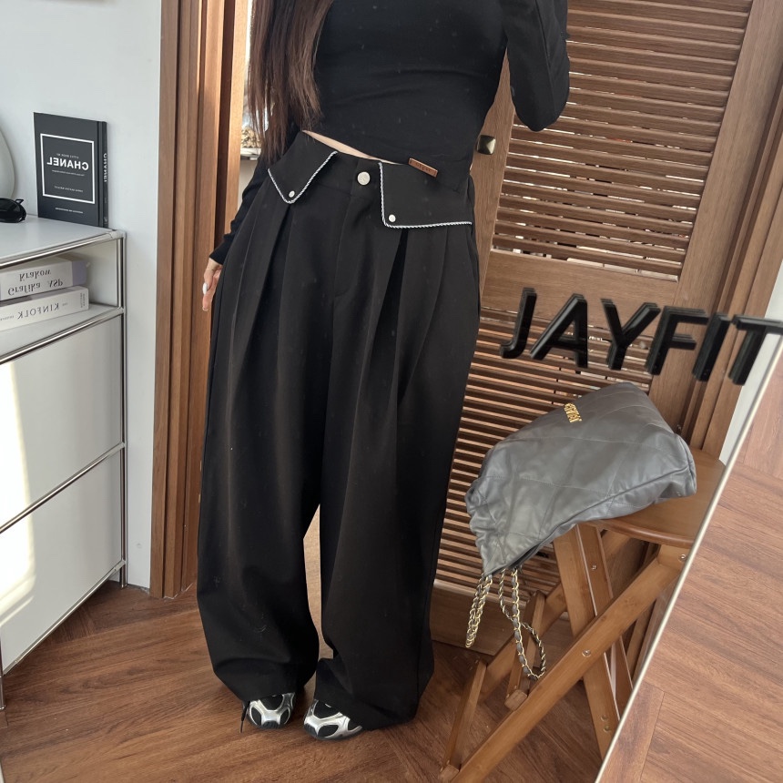 AB㊣東大門實拍女士新款人氣熱賣職業推薦時尚真品26春夏休閑褲AB休閑褲