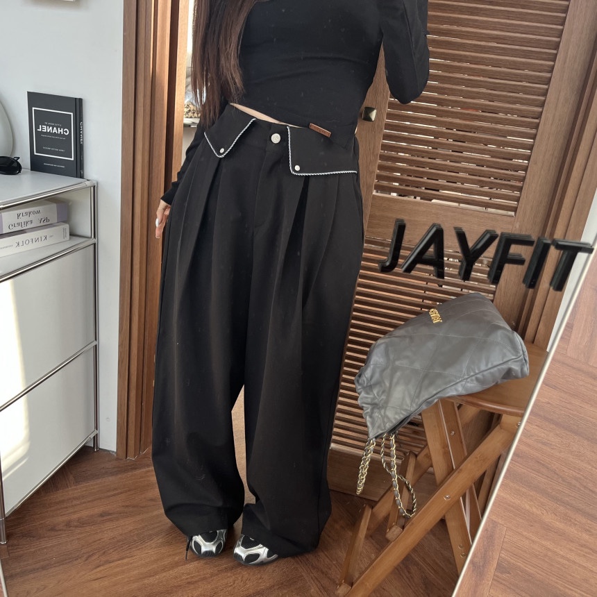 AB㊣東大門實拍女士新款人氣熱賣職業推薦時尚真品26春夏休閑褲AB休閑褲