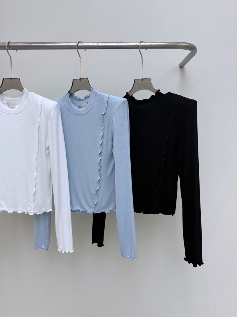 AB㊣東大門代購女士新款職業26春夏休閑真品時尚熱賣長袖T恤AB長袖T恤