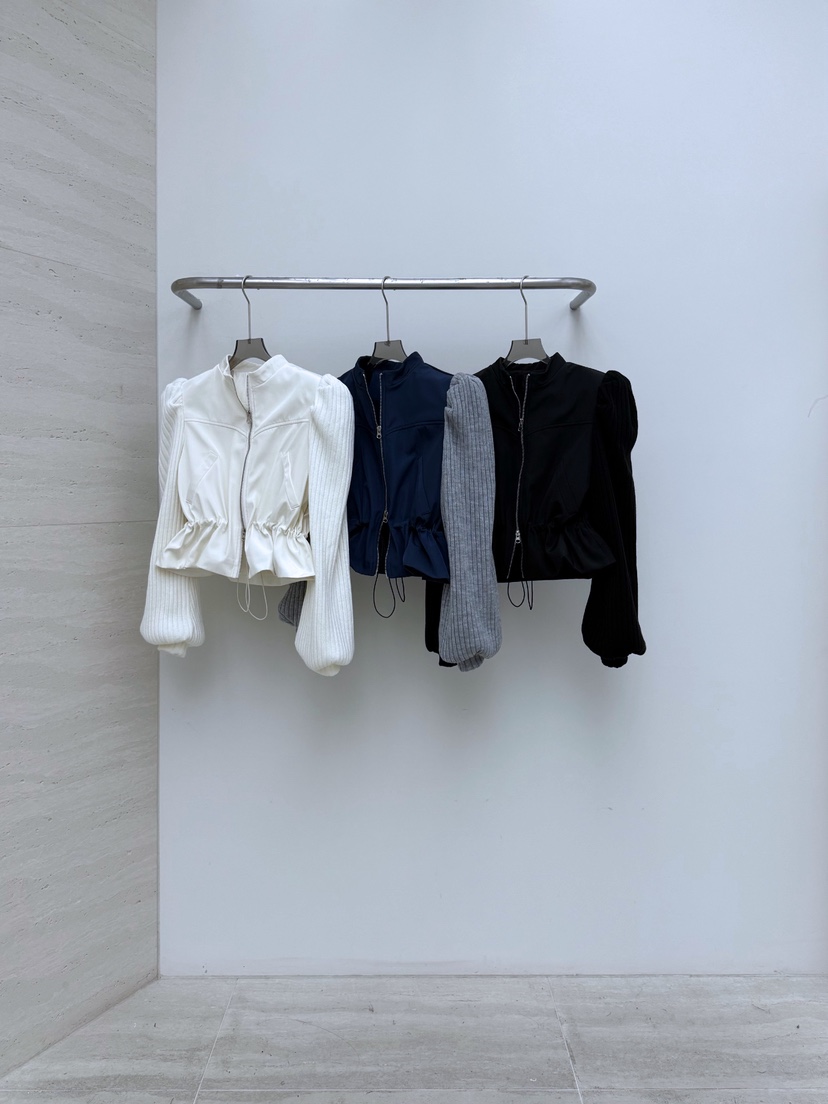 AB㊣東大門實拍女士新款職業時尚26春夏真品推薦熱賣夾克拉鏈AB夾克