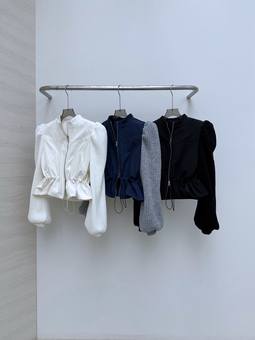 AB㊣東大門實拍女士新款職業時尚26春夏真品推薦熱賣夾克拉鏈AB夾克